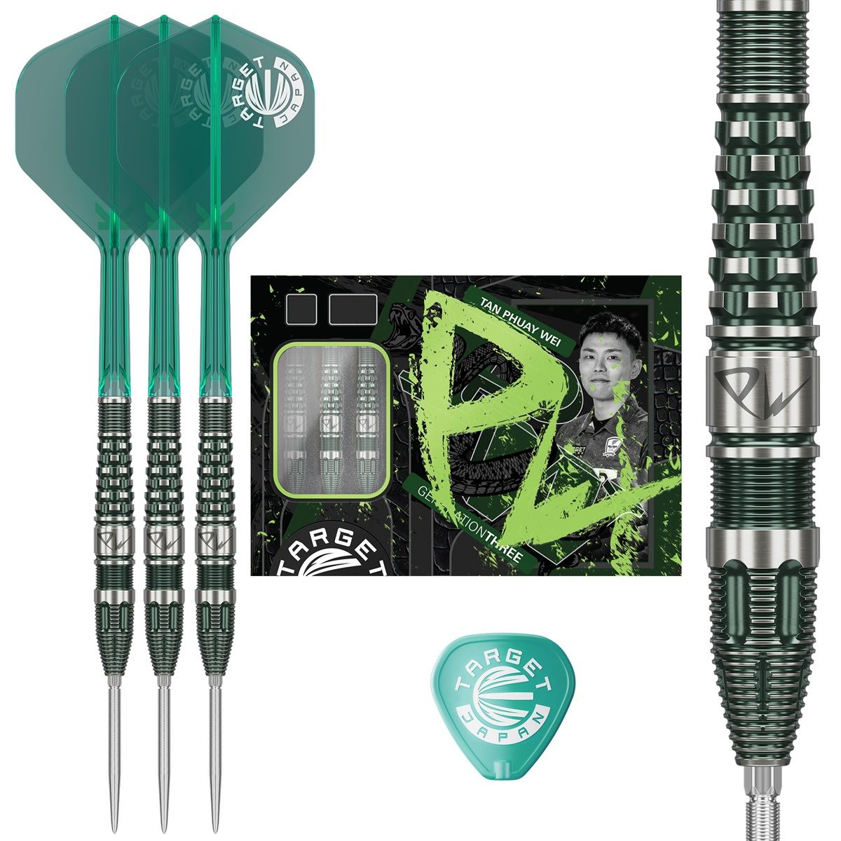 Target Japan PW G3 90% Swiss Points Steeldarts 23/25 Gramm Steeldarts