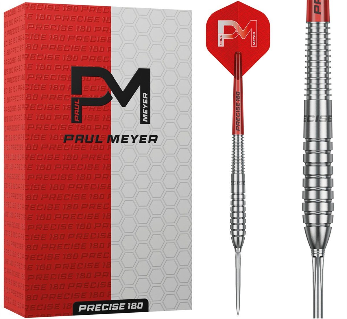 Precise180 Paul Meyer 90% Steeldarts 22/24/26 Gram Steeldarts