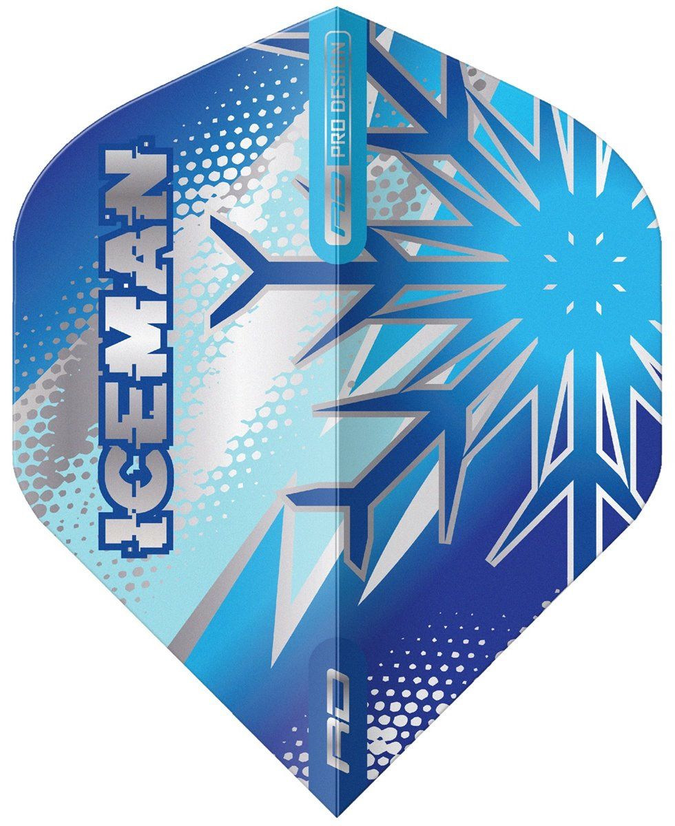 Reddragon Dartflight RD Pro Player Premium Gerwyn Price Blue Flake Hardcore Premium Standard Flights