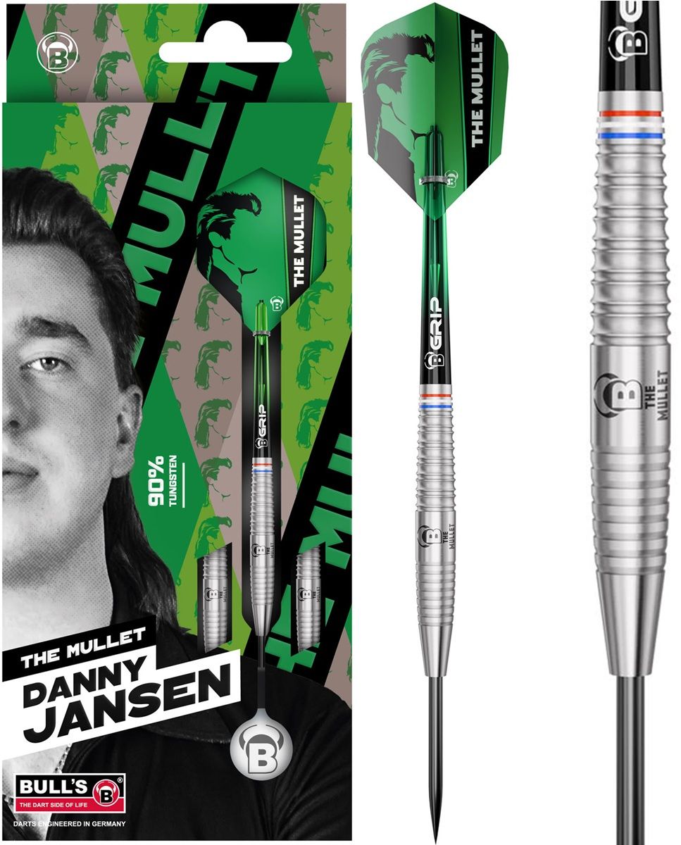 Bull´s Danny Jansen G2 90% Steeldarts 22/24/26 Gram Steeldarts