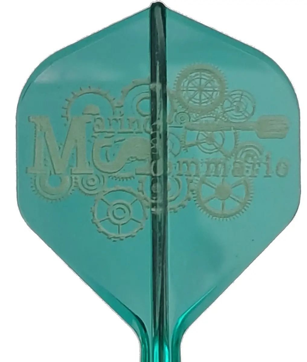 Target K-Flex Shaft/Flight System Shape No6 eigenes Bild Logo Text personalisiert Farbige Flights Shafts