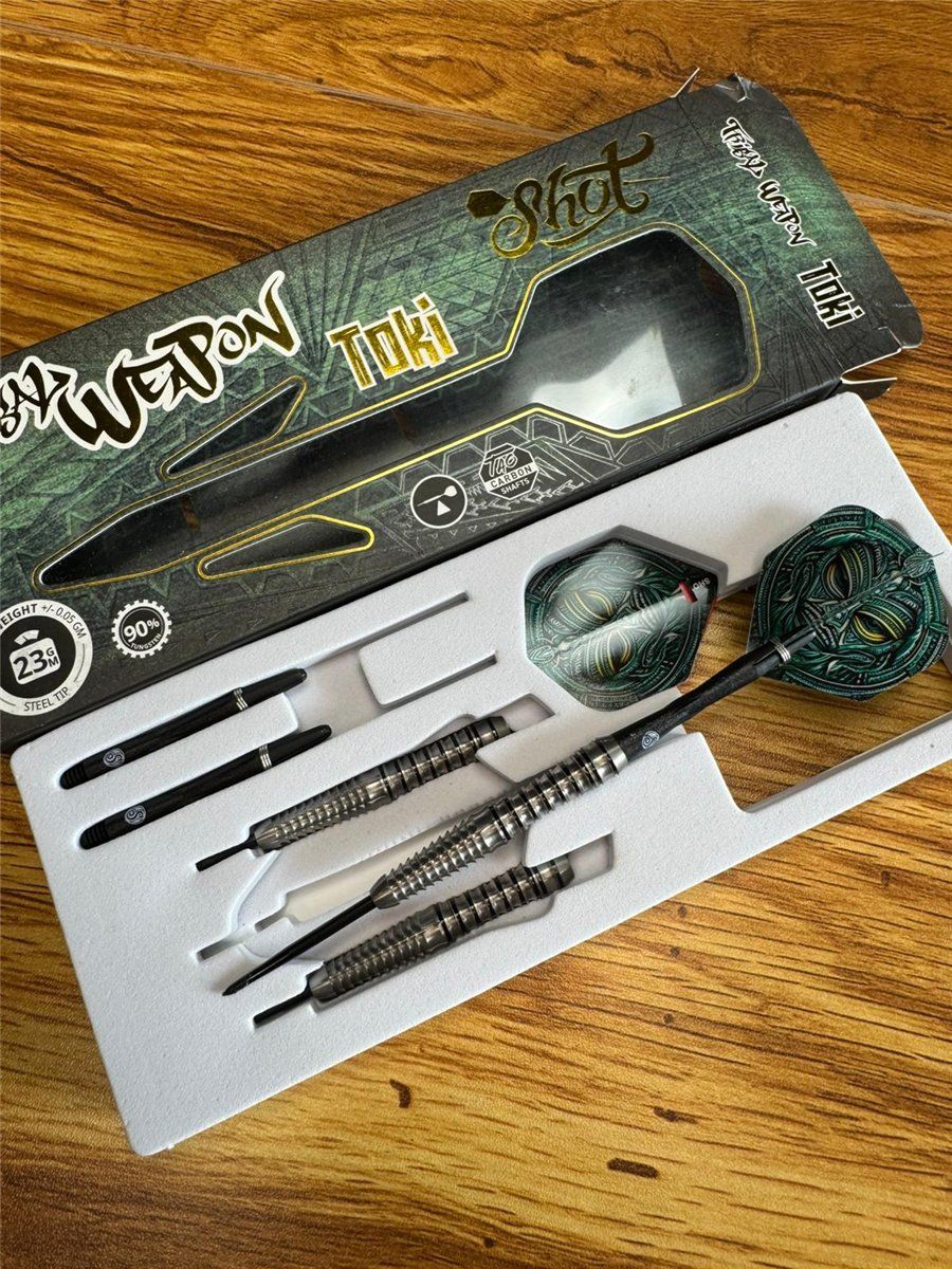 SHOT! Tribal Weapon Toki 90% Steeldart 23 Gramm Steeldarts