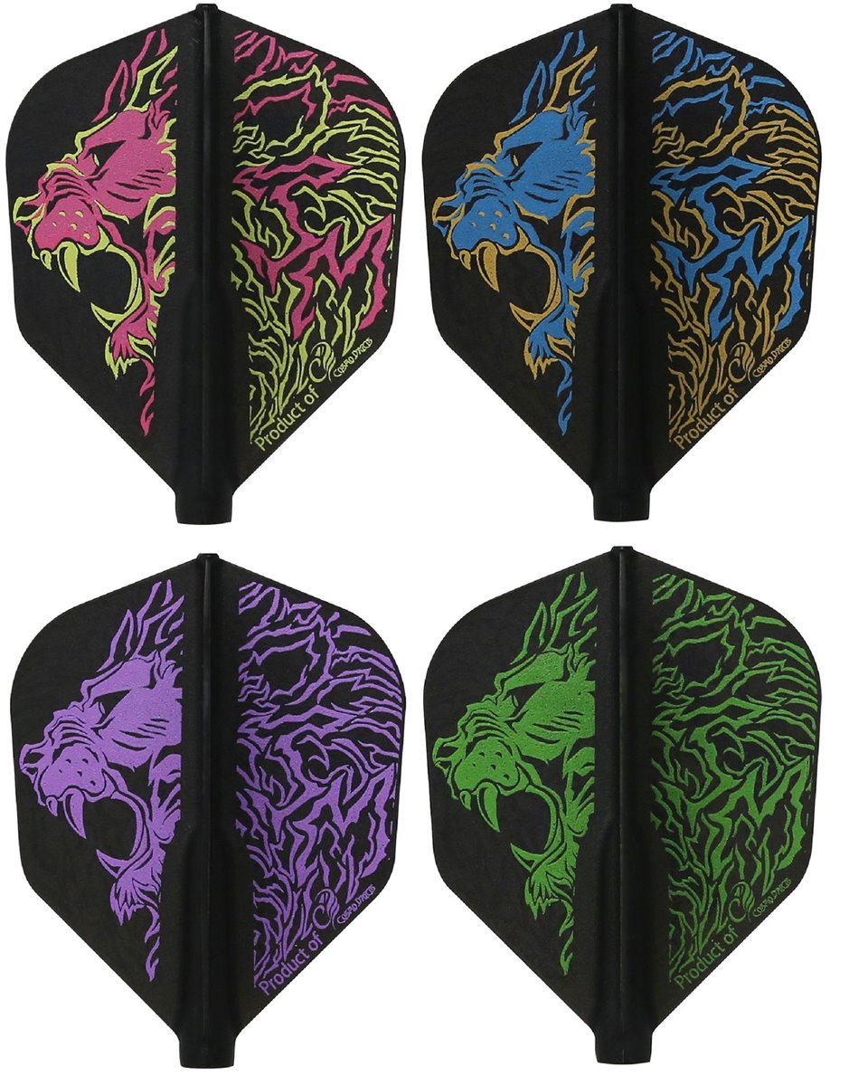 Cosmo Darts Fit Flights Jack Main Shape Flights CJAMA012253