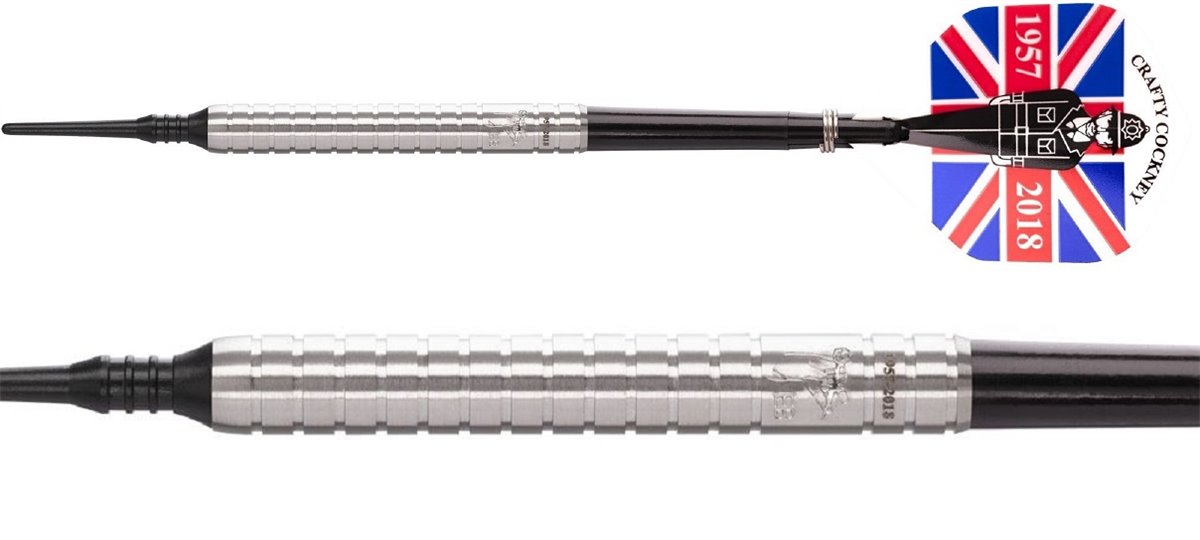 18 Gram Steel Tip ERIC BRISTOW LEGEND 90% Tungsten Darts - Cocked