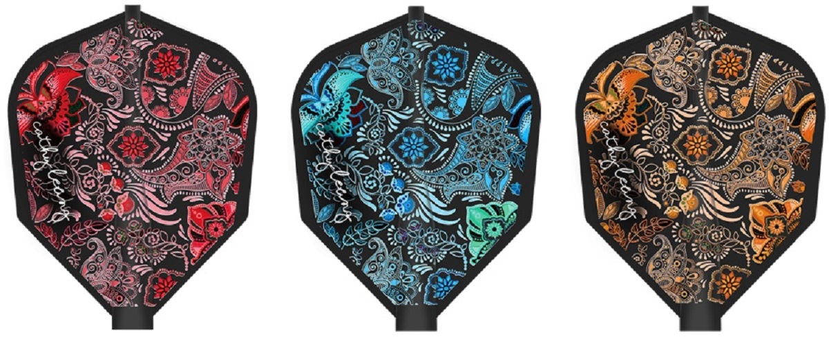 8 Flight Dart Flight Cathy Leung Player Gen 3 Printed Shape No6 Flights