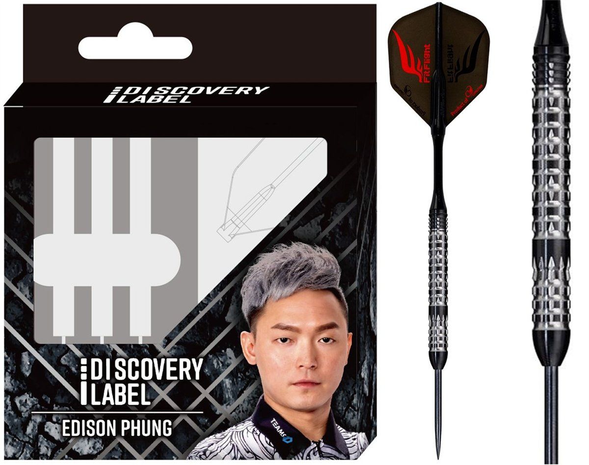 Cosmo Darts Discovery Label Edison Phung Freccette Steel Tip 21 Grammi Steeldarts