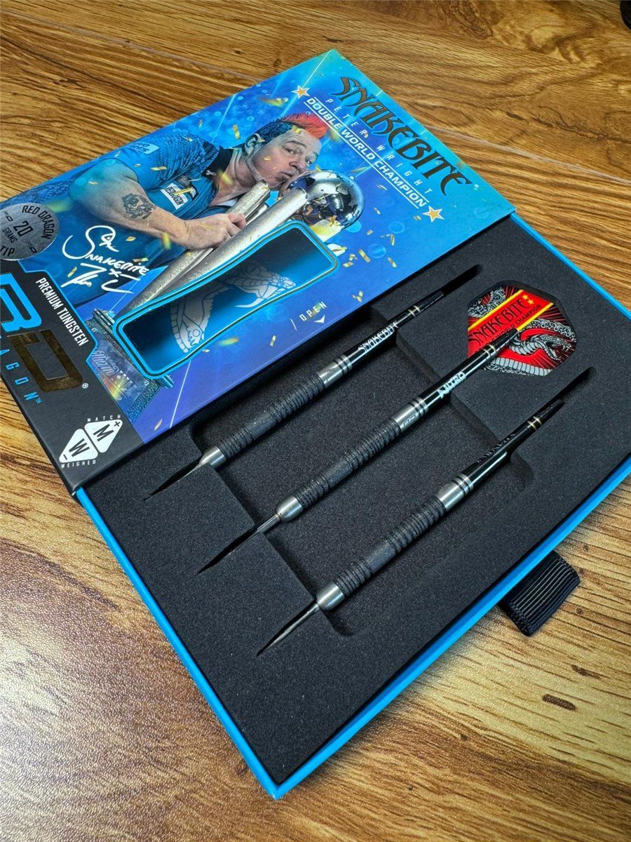 Reddragon Peter Wright Euro 11 Element DWC Black Steeldarts 20 Gramm Steeldarts