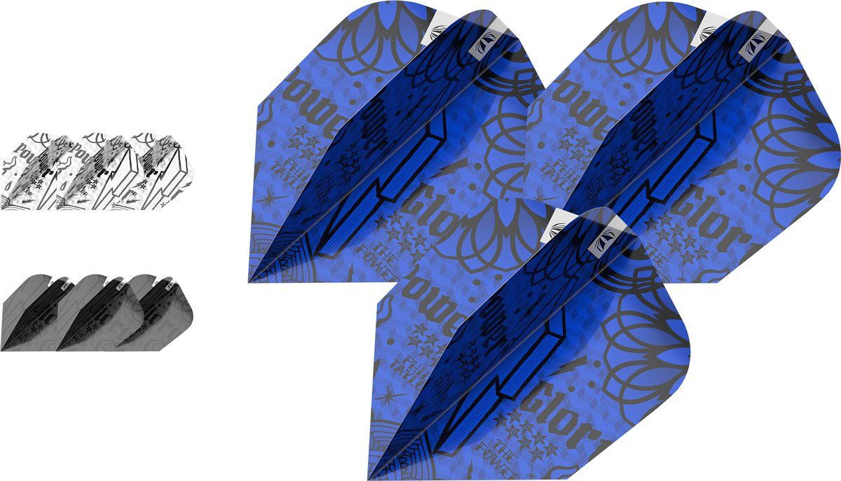 Target 3 Set Pro Ultra Player Phil Taylor INK 2023 Ten-X Flights