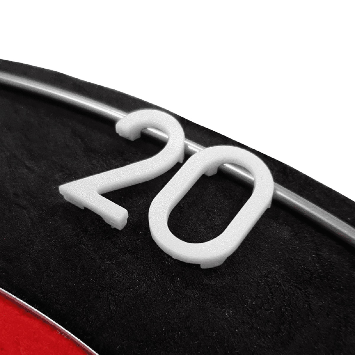 Dartfieber Board Zahlenring mit austauschbaren Zahlen Zubehör Dartboard