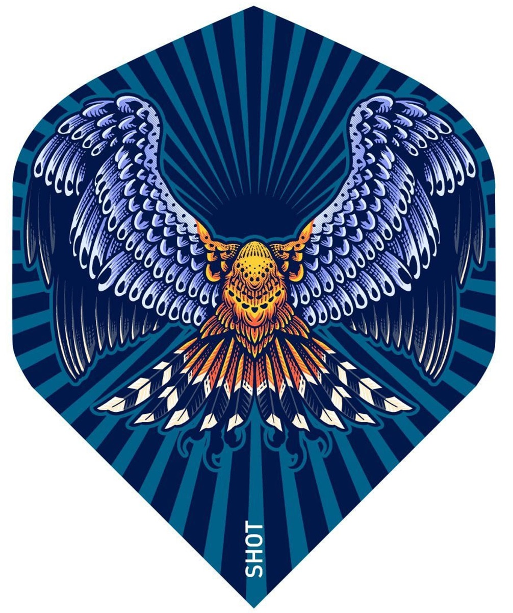 Shot! Birds of Prey Kestrel Dart Flights Standard No.2 Flights