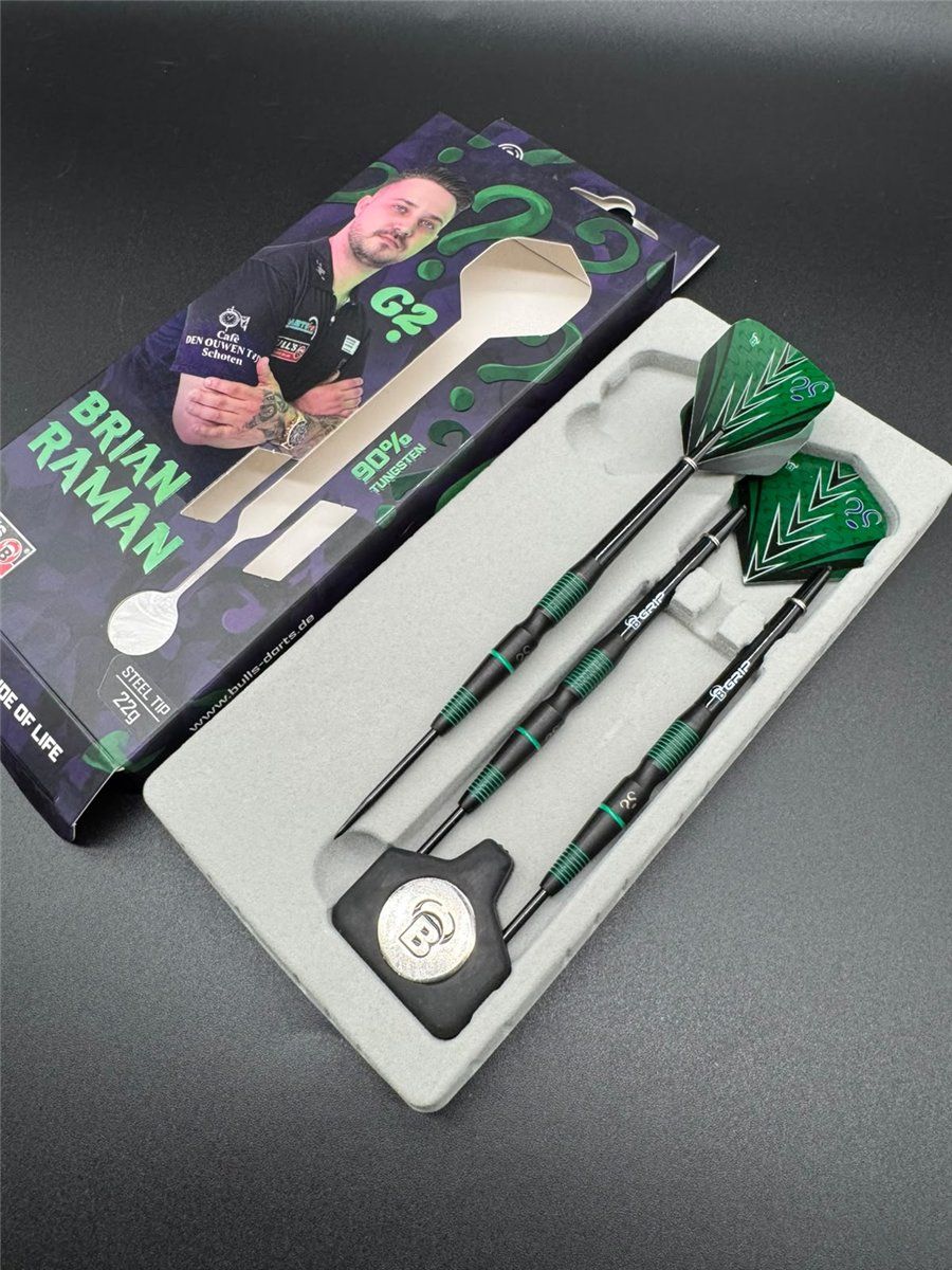 Bull´s Brian Raman G2 90% Steeldarts 22 Gramm Steeldarts