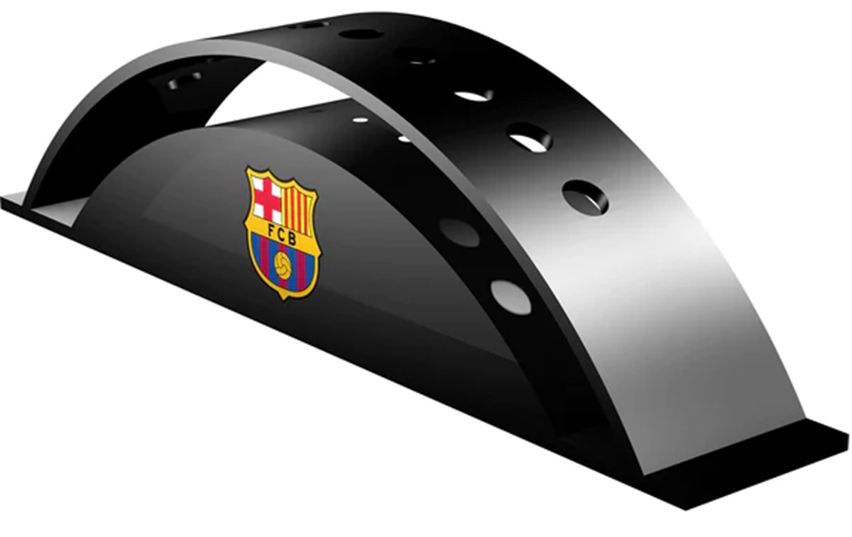 Football FC Barcelona Official Licensed BARÇA Station 9 Darts Display