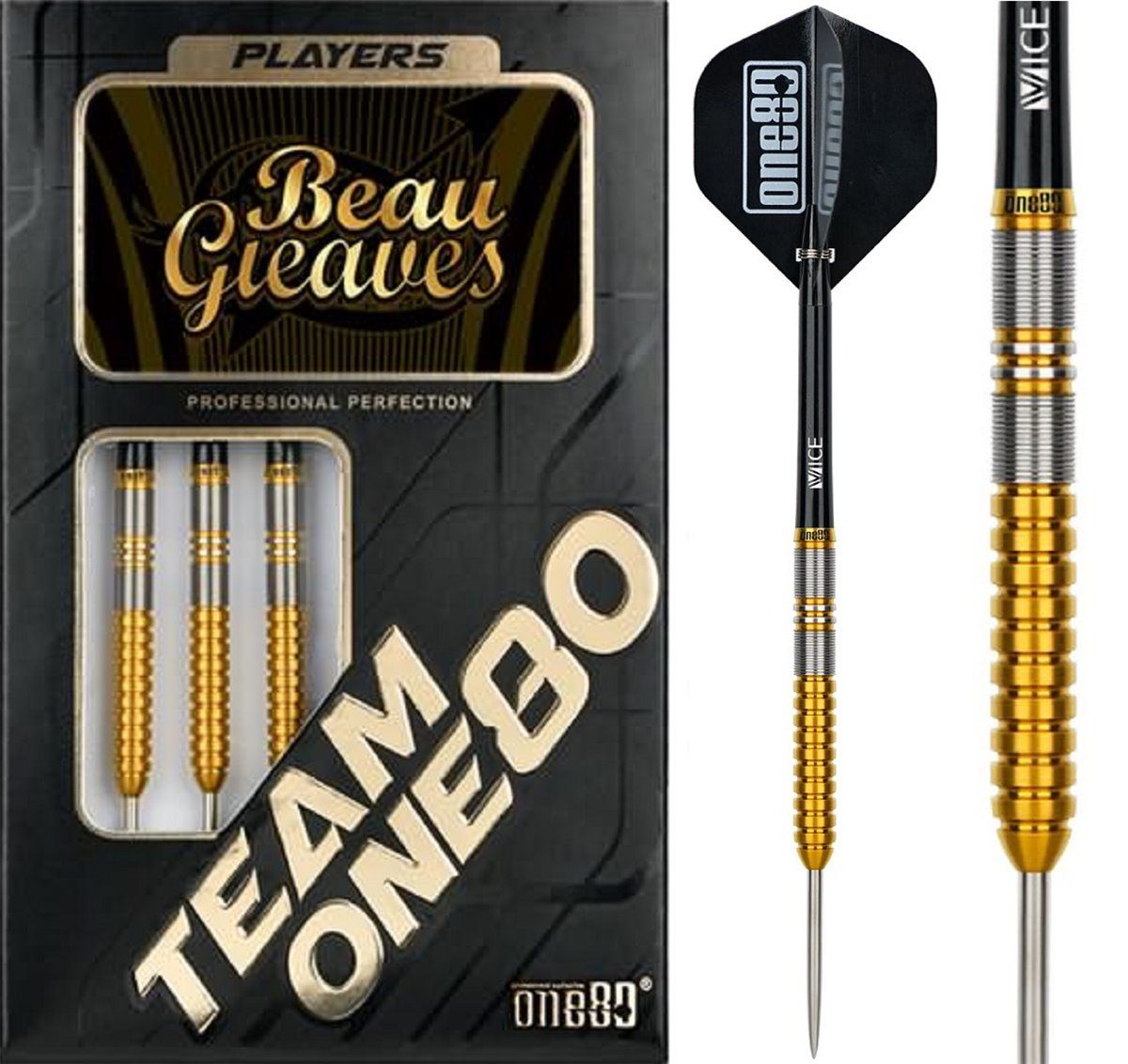one80 Beau Greaves Steel Tip Darts 21/23 gram Steeldarts