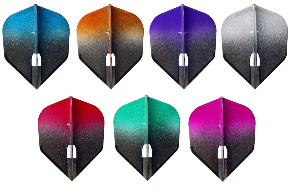 LStyle Champagne Flights Two Tone Black Shape L3 Flights L2513M