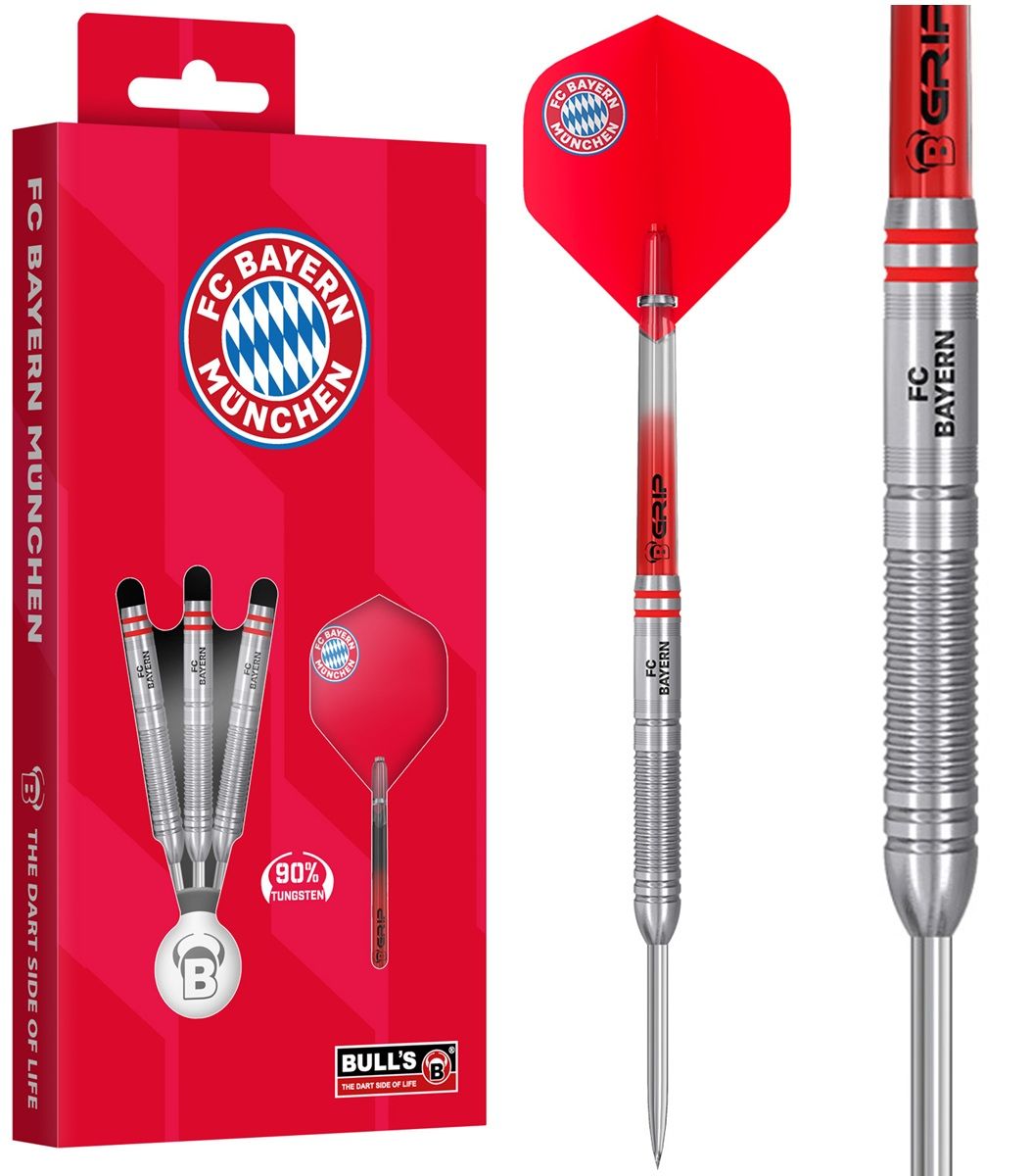 Bull´s FC Bayern München 90% Steeldarts 22/24 Gram Steeldarts