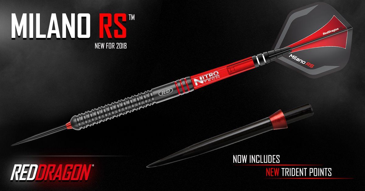 Reddragon Milano RS Steeldarts 22 Gramm Steeldarts