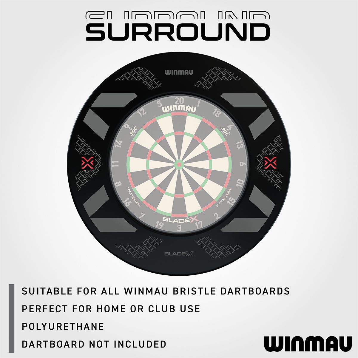 1 tlg. Winmau Surround Blade X Dart Catchring Dart Surround Auffangring