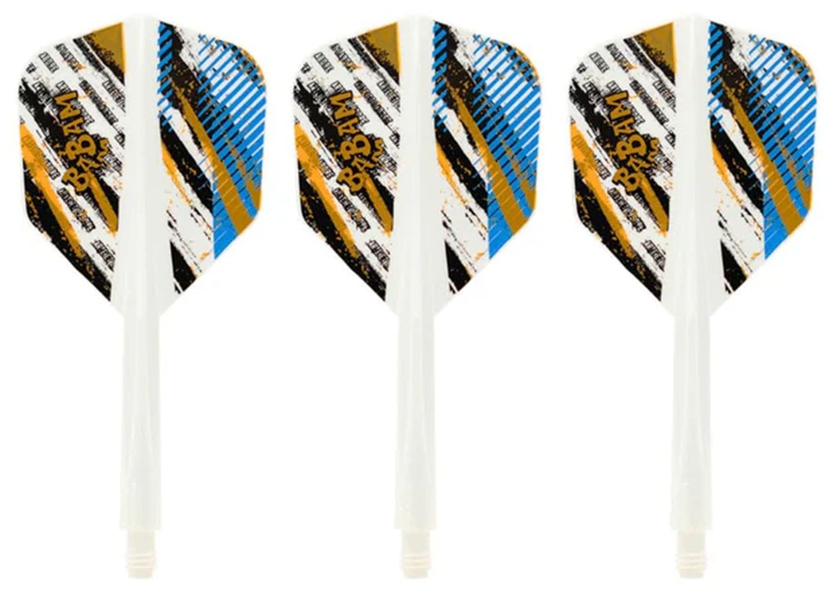 Condor Dart Flights Shafts AXE Bradley Brooks Bam Bam Shape No6 Flights