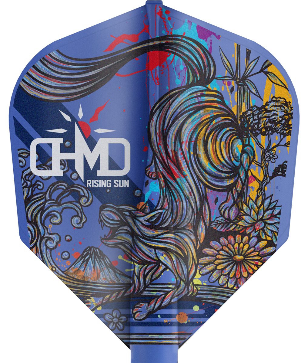 8 Flight Dart Flight Shape No6 HARUKI Flights TA400011