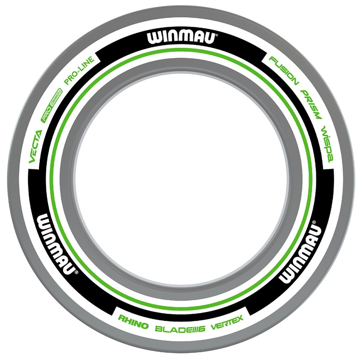 Winmau Advance White/Green Catchring Dart Surround Auffangring