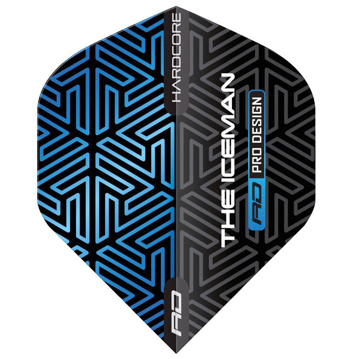 Reddragon Dartflight Gerwyn Price Premium Blau/Schwarz Standard Flights