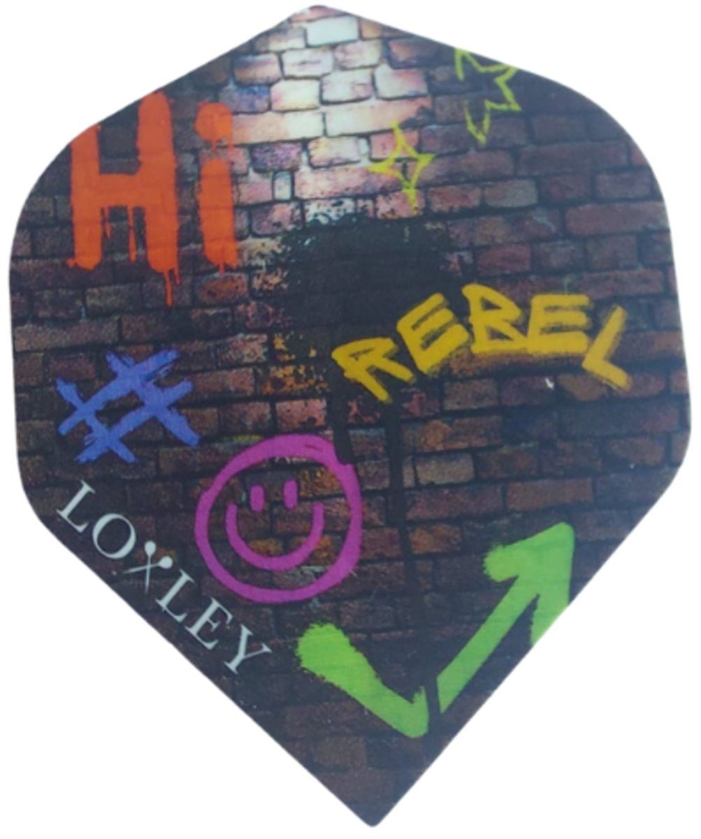 Loxley Ronny Huybrechts Rebel Dart Flights Standard Flights