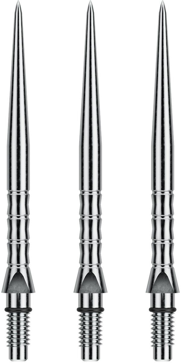 Winmau Switch Points Wave 26/30/40 mm Silver/Black Wechselspitzen