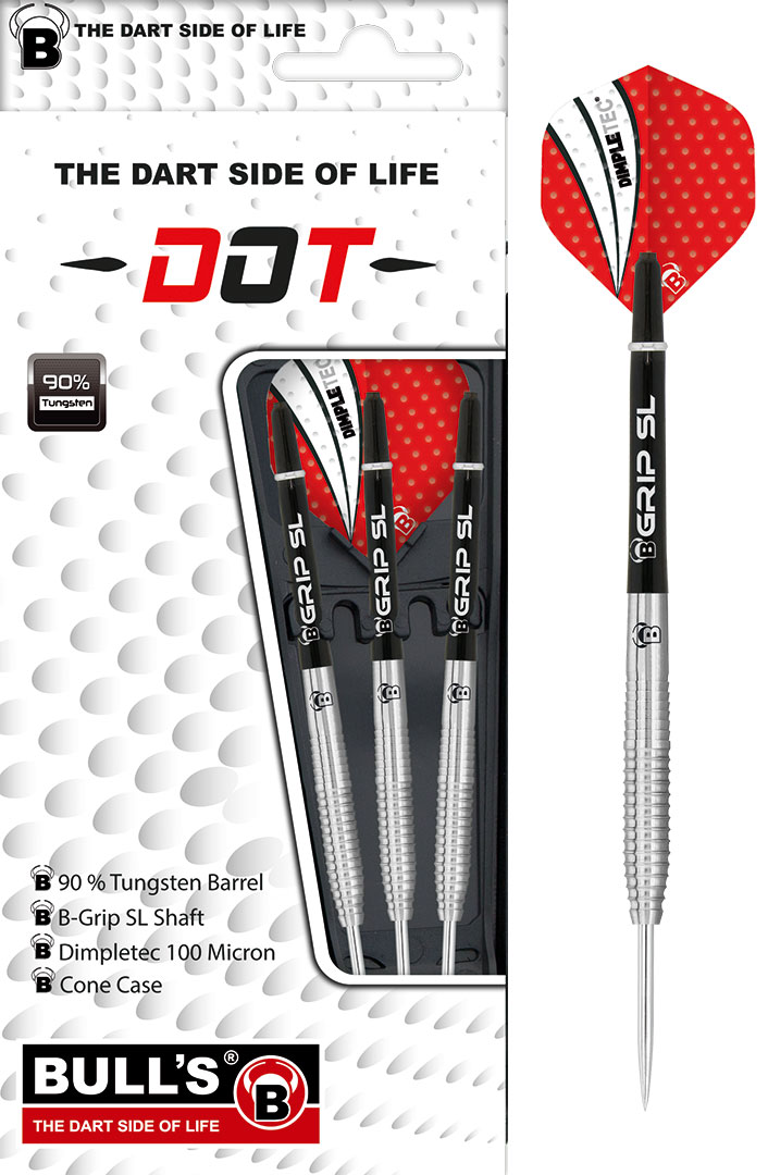 1 Satz BULL'S Dot D1 Steel Dart 24g Steeldarts