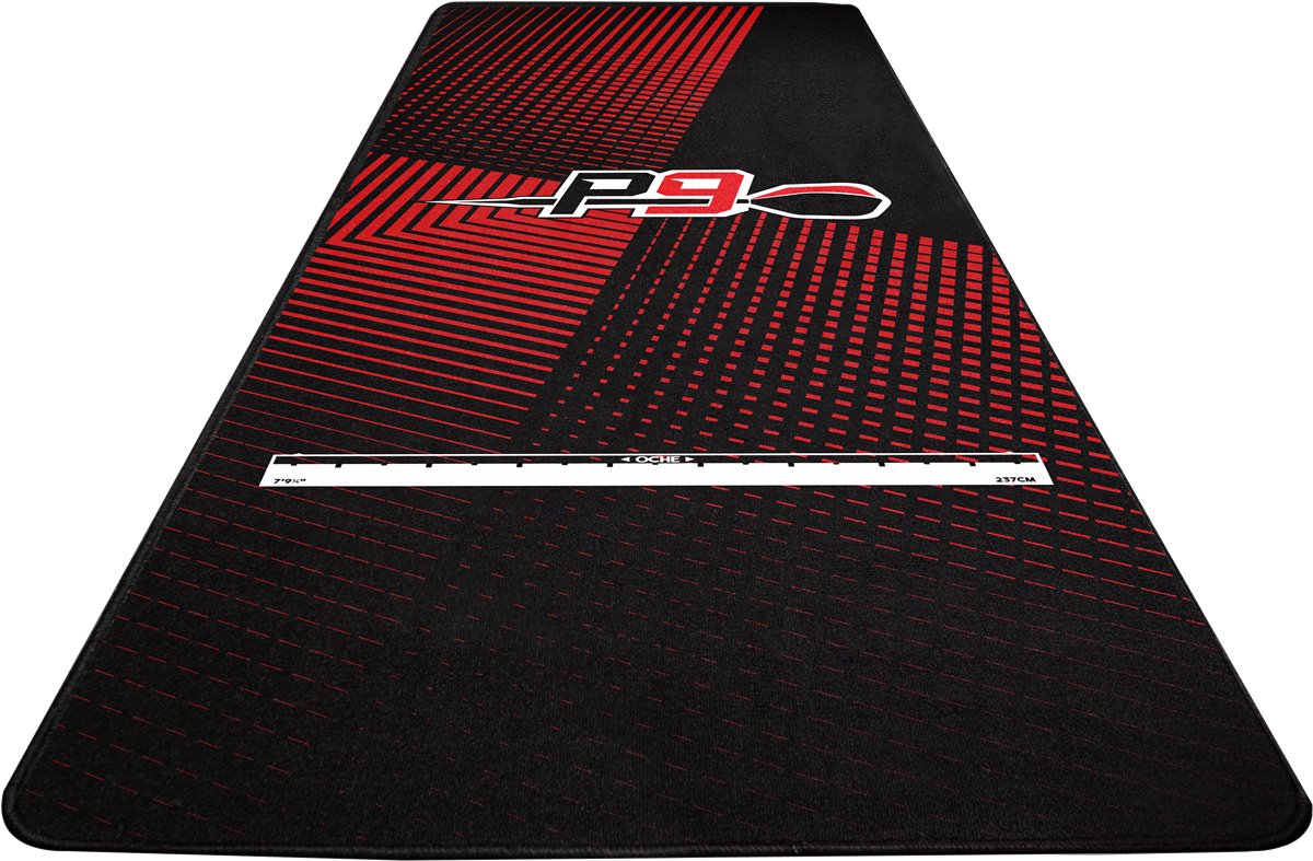 B-Ware-Retourware P9 Darts Carpet Finish Dart Matte 6x300cm Dart Schutzmatte