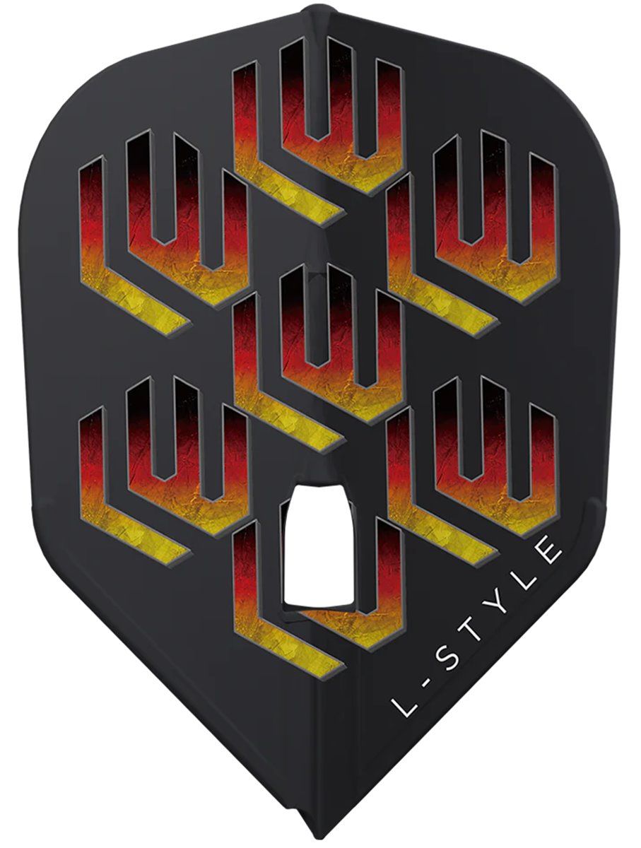 L-Style Champagne Flights Pro Lukas Wenig Black L3 Shape Flights