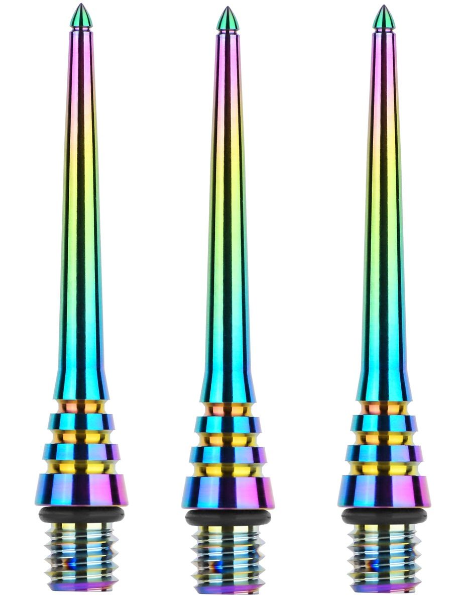 One80 Ti Conversion Point-E-Rainbow 2BA 22/26/30 mm Schraubspitzen Tips ...