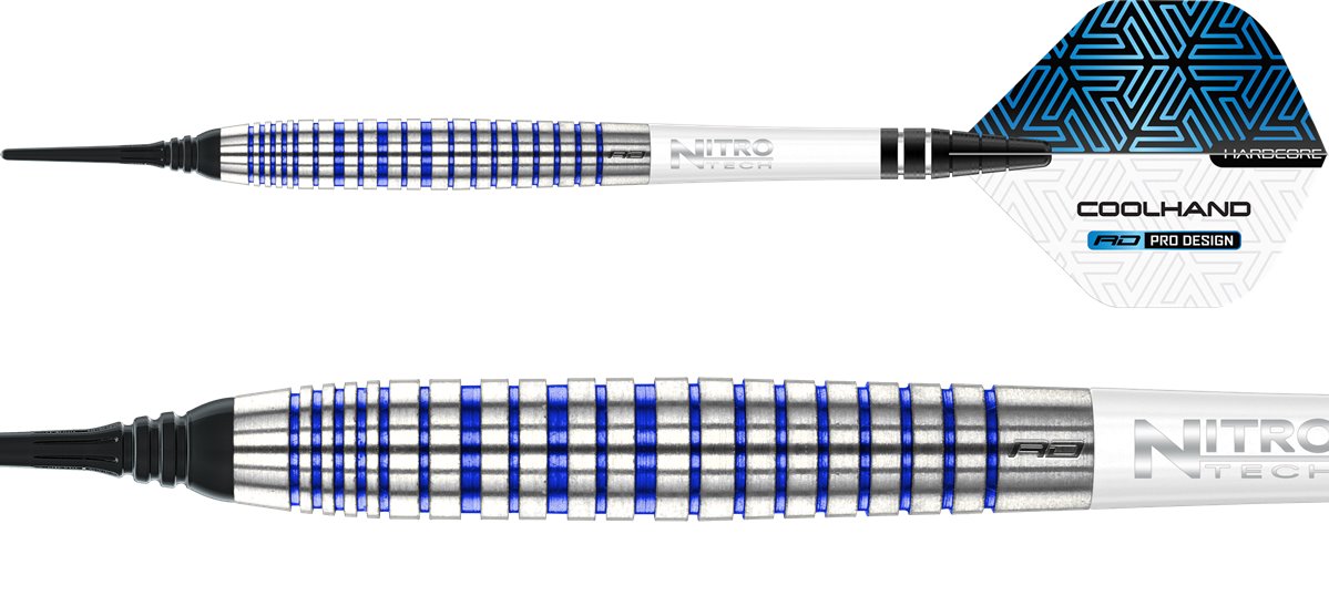 Reddragon Luke Humphries - TX3 Cool Blue SE 90% Softdarts 18 Gramm Softdarts