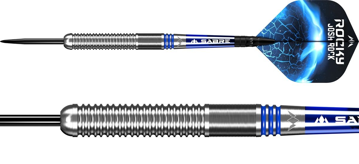 Mission Josh Rock Silver & Blue 80% Steeldarts 25 Gramm Steeldarts