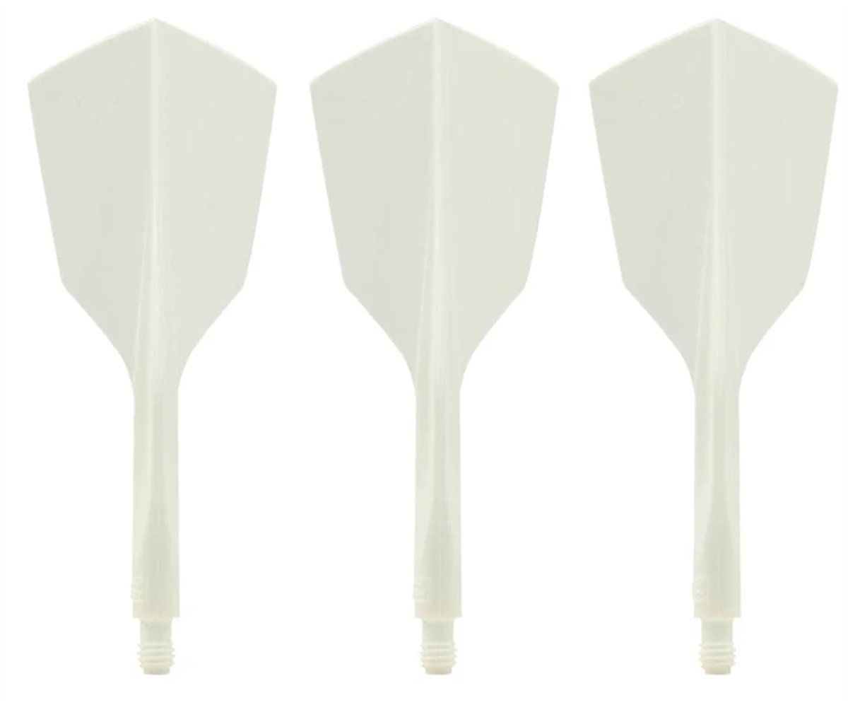 Condor Dart Flights Shafts AXE 120 Weiß Narrow Flights