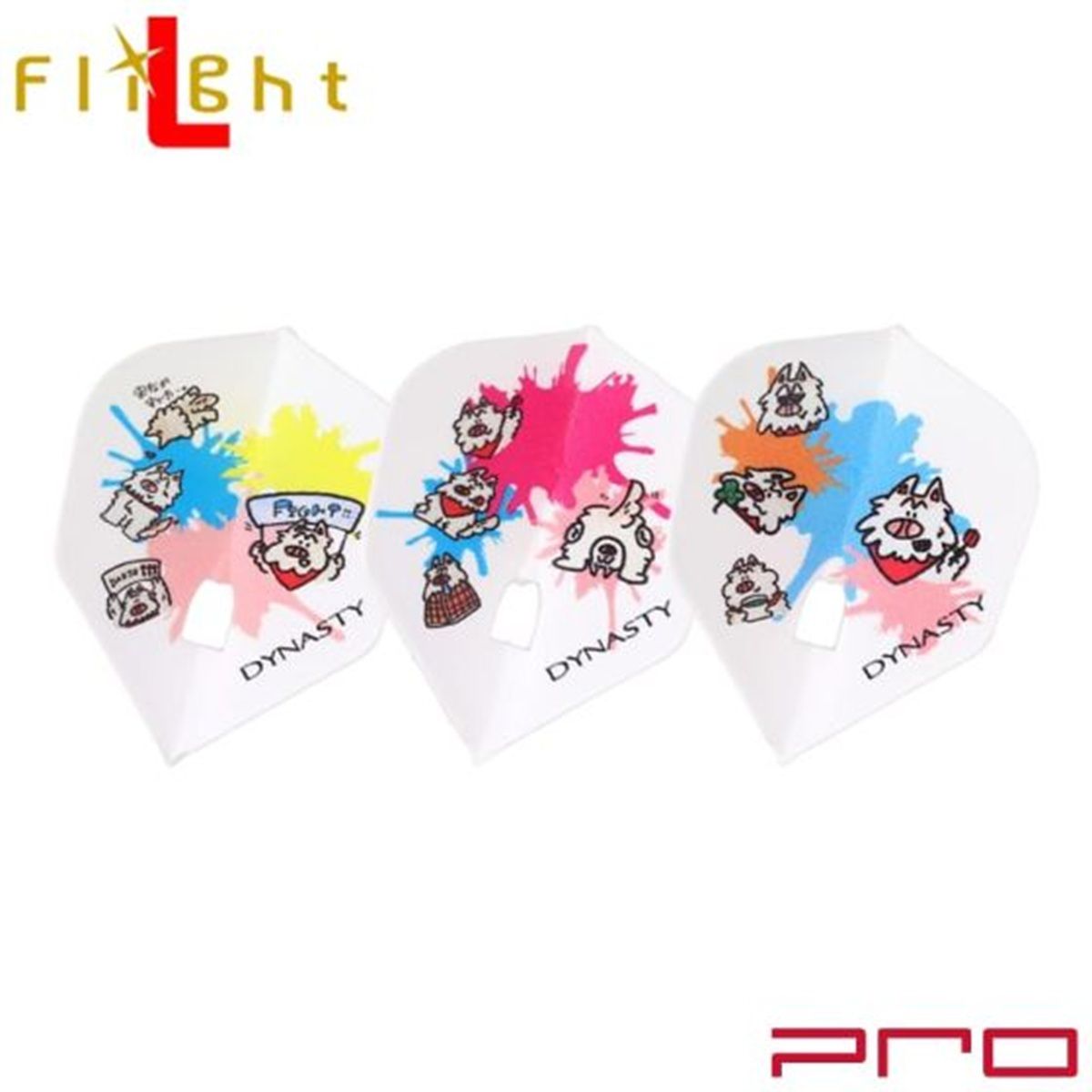 L-Style Signature Flights Pro DYNASTY L-Flight PRO SAYAKA AKA Sally Shape L3 Flights