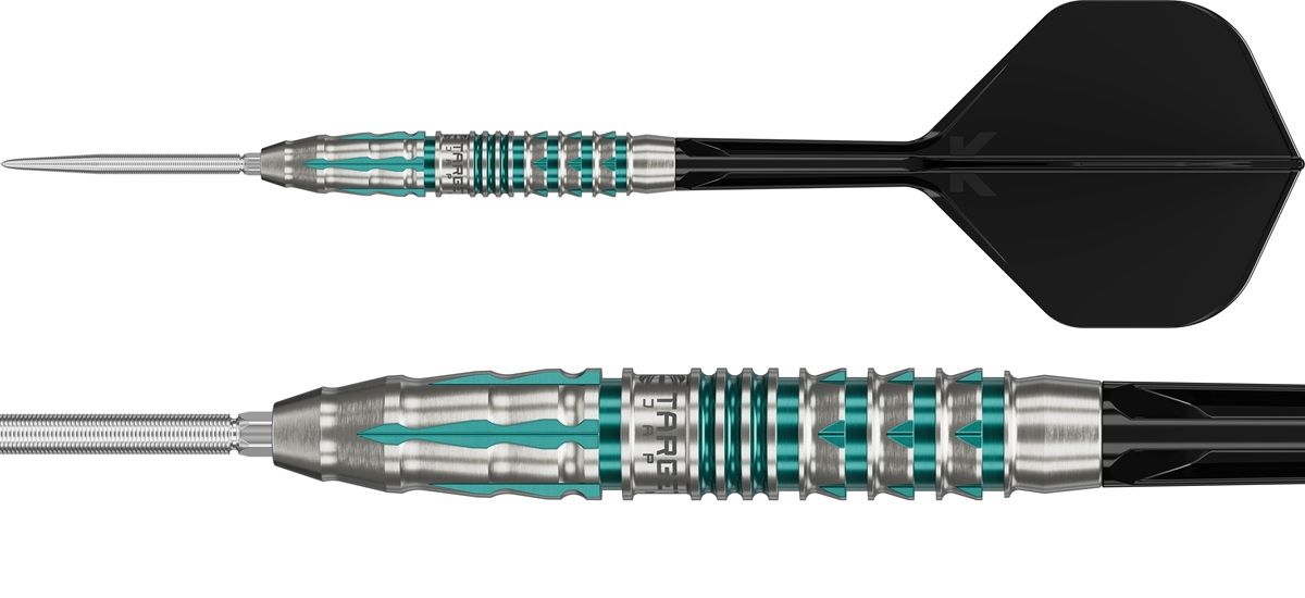 Target Black Marque Pierce 90% Swiss Points Steeldarts 22/24 Gramm Steeldarts