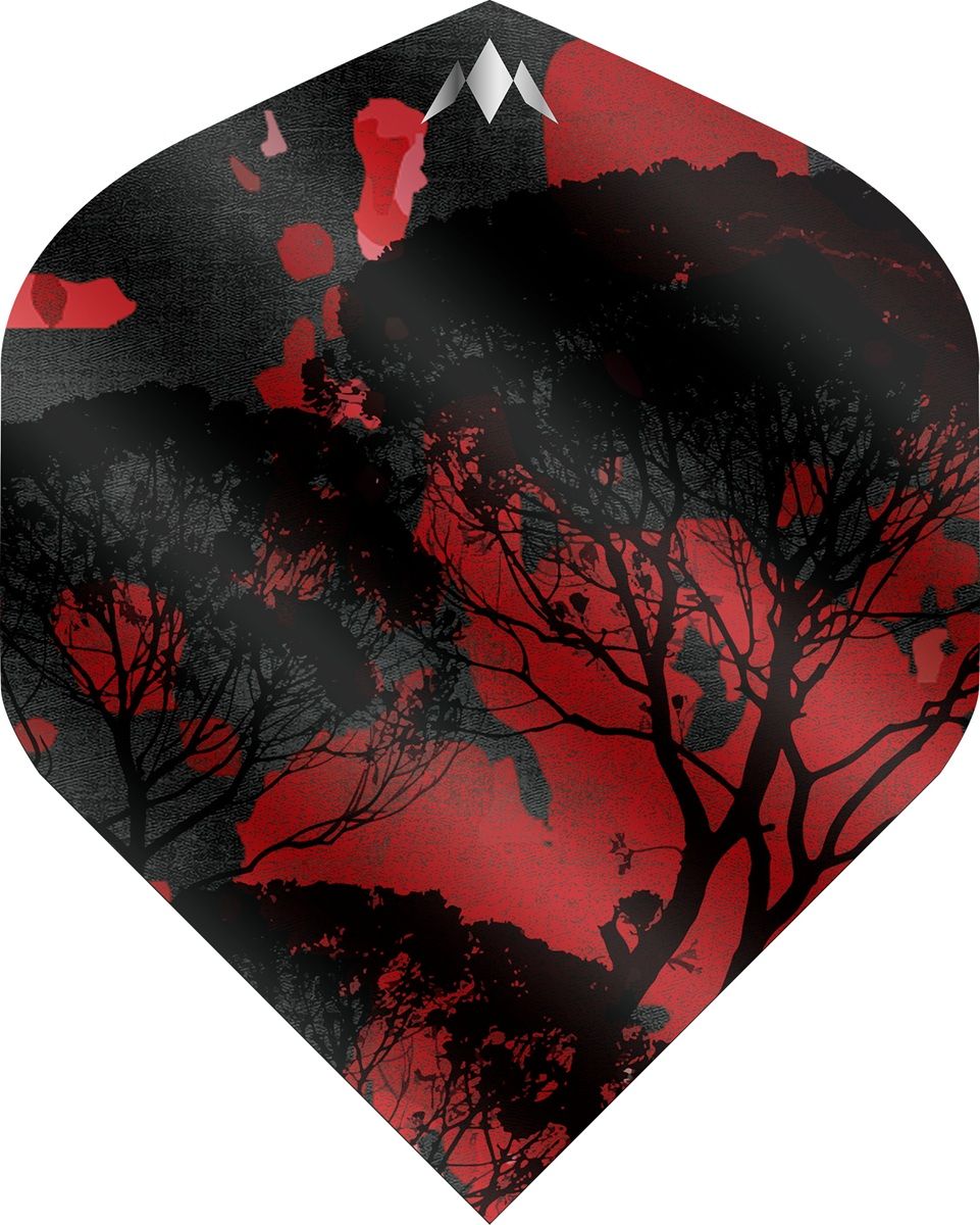 Mission Solo Kunai Dart Flights 100 Micron Standard No2 Flights