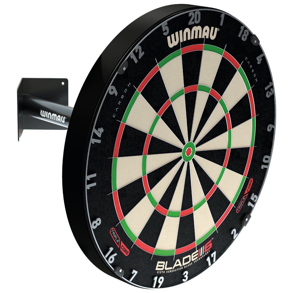 FWORUAIS Dartscheibe Halterung - Wandhalterung Für Steeldart Boards Inkl. Montagezubehör