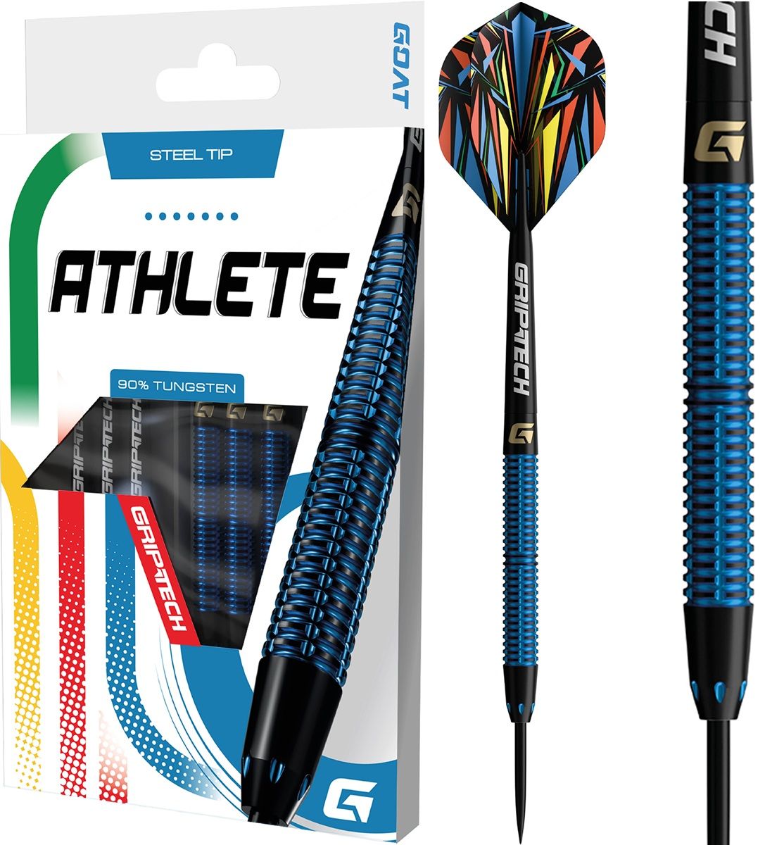GOAT Athlete Blue 90% Steeldarts 20/22/24 Gram Steeldarts