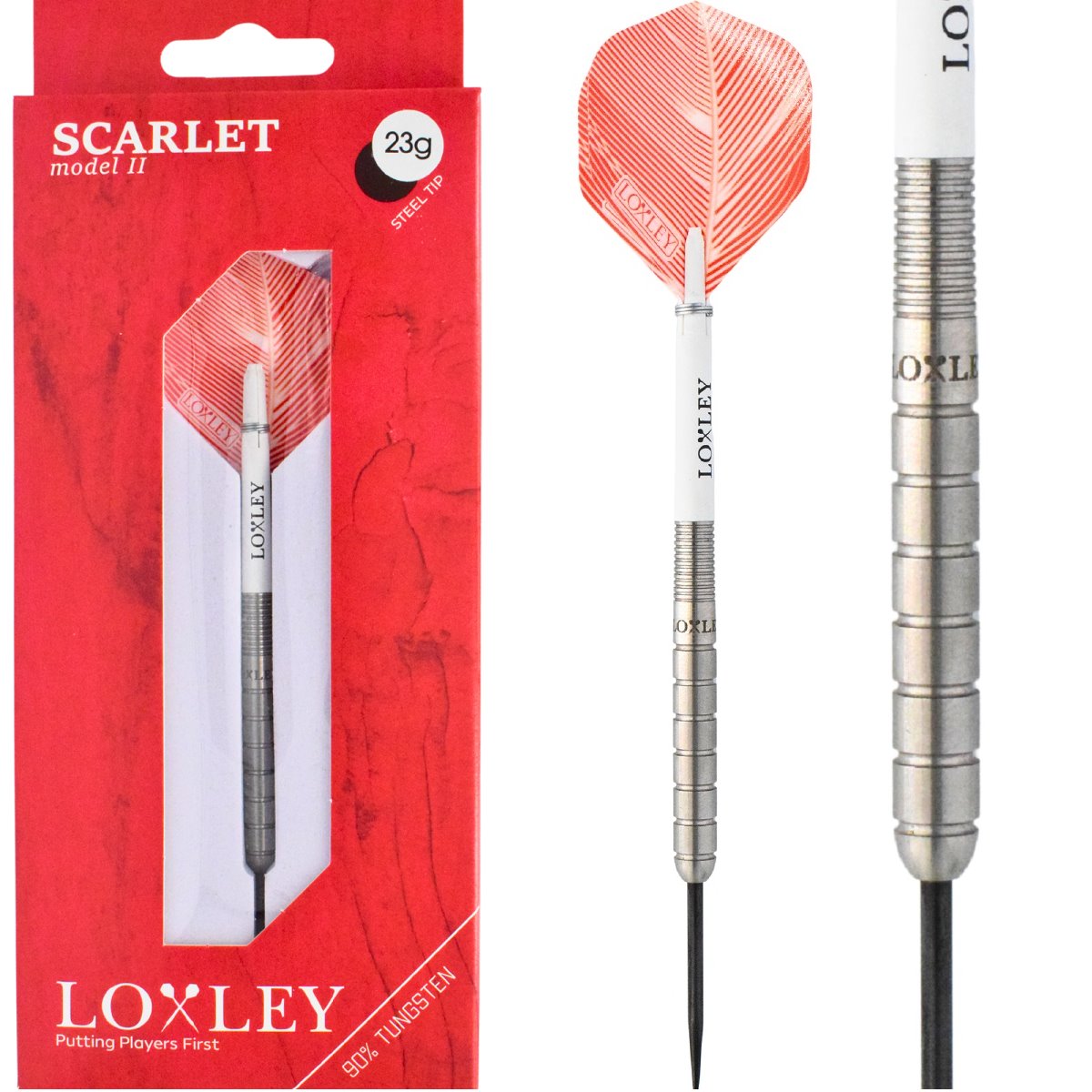 Loxley Scarlet Model 2 90% Steeldarts 21/23 Gramm Steeldarts