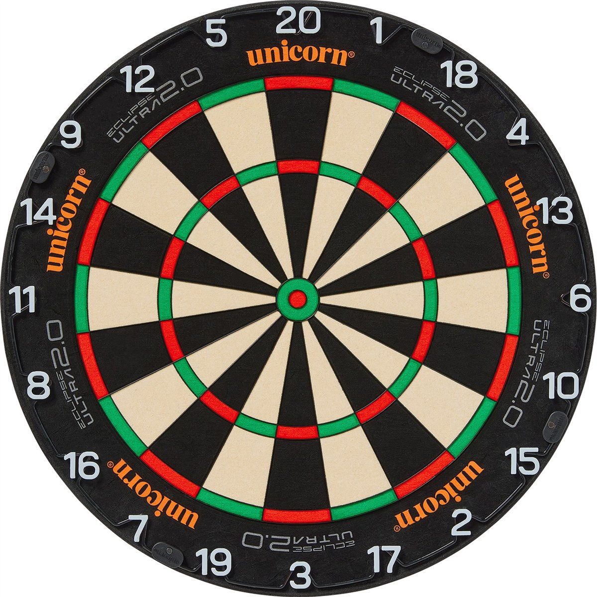 Unicorn Eclipse Ultra 2.0  Bristle Dart Board Scheibe Bristle Board