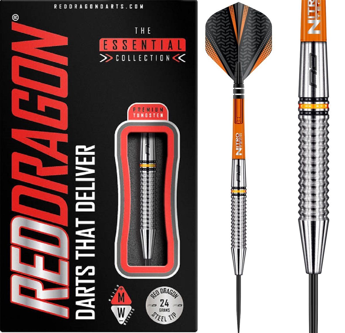 Reddragon Amberjack 17 Steeldarts 24/26 Gramm Steeldarts