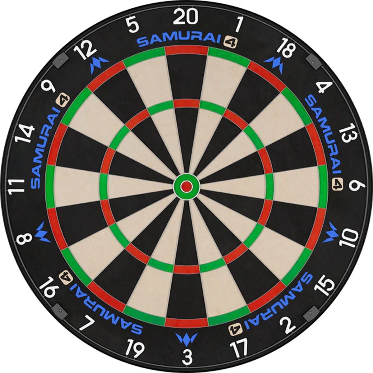 Mission Dartboard Samurai 4 Professional Level Bristle Board