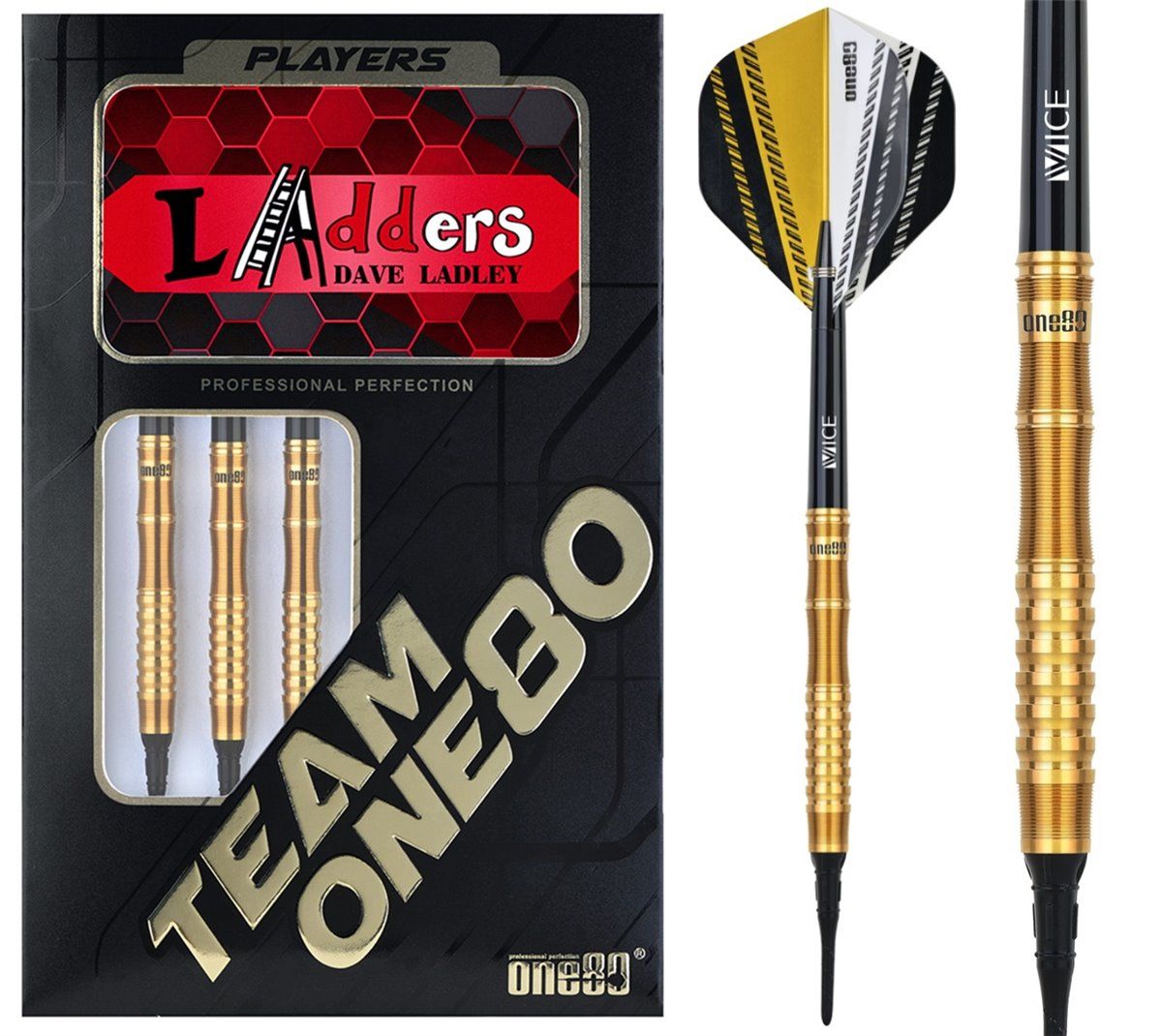 ONE80 Dave Ladley Softdart 20 Gram Softdarts | ON9448