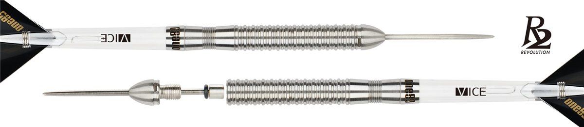 R2 Renegade Re-Flex Points 1,5 mm Steeldart 26 Gramm ONE80 Steeldarts