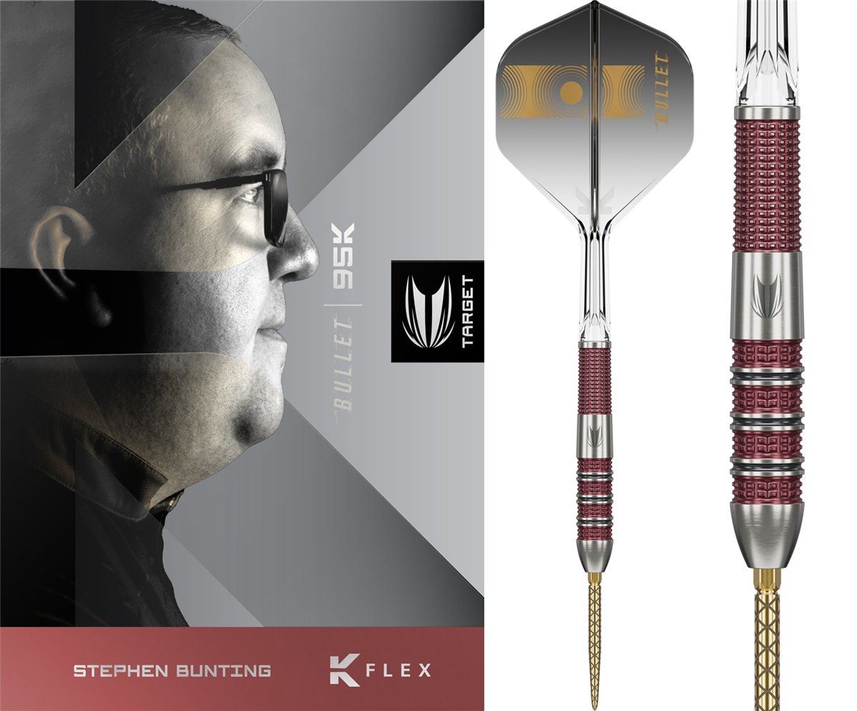 TARGET Stephen Bunting Swiss Point 95K Steeldarts 18/22/23 Gramm Steeldarts