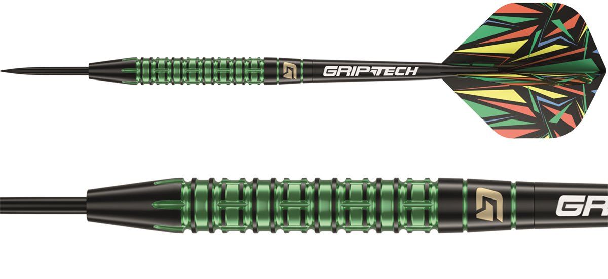 GOAT Athlete Green Brass Steeldarts  10 Gram Steeldarts