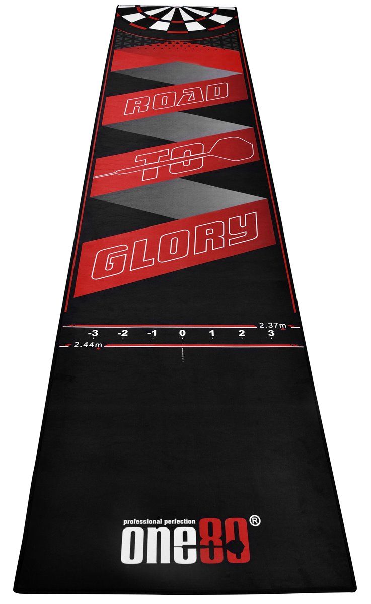 ONE80 Poly Dart Matte Teppich 305 x 71 cm Dart Schutzmatte