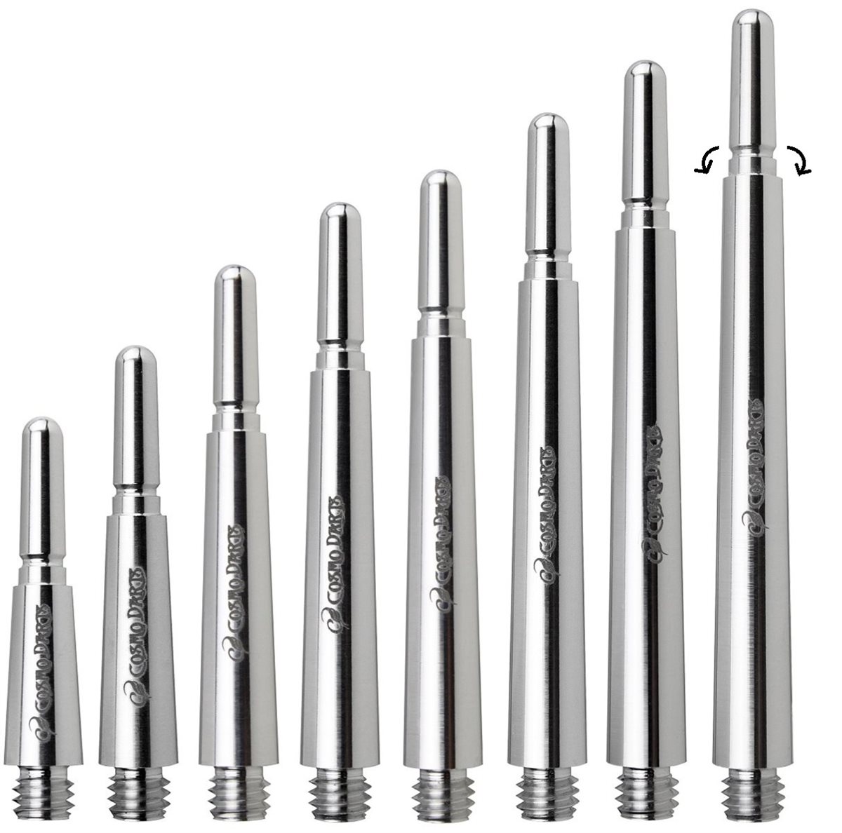 Cosmo Darts Fit Shaft Metal Super Duraluminium Spinning Shafts FSMSD
