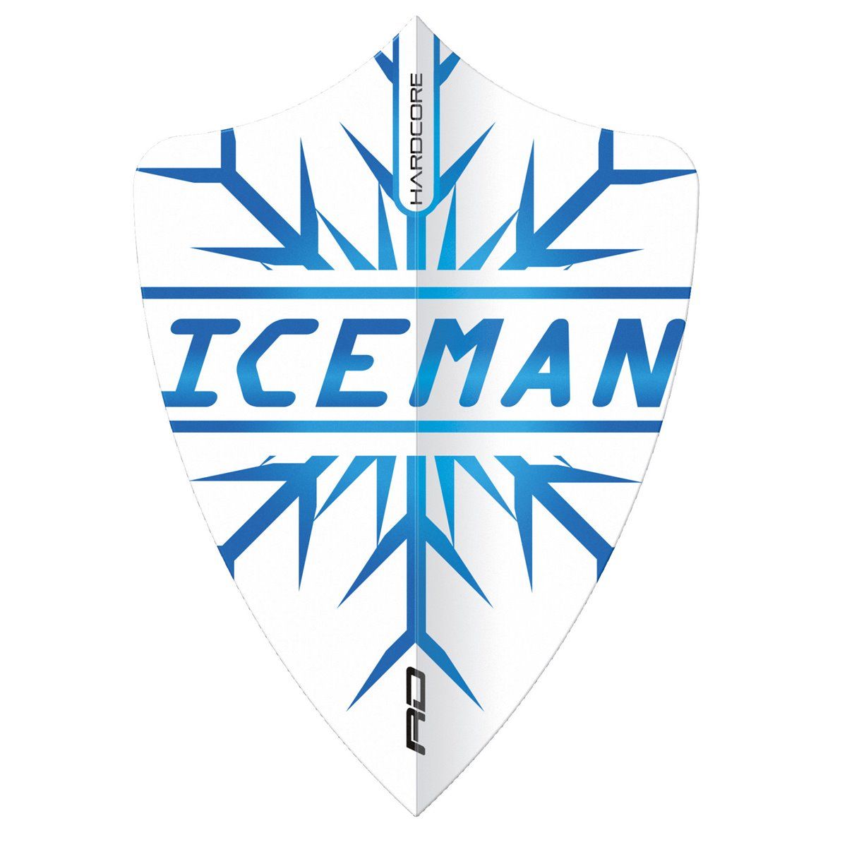 Reddragon Dartflight Gerwyn Price Blau Snowflake Freestyle Flights